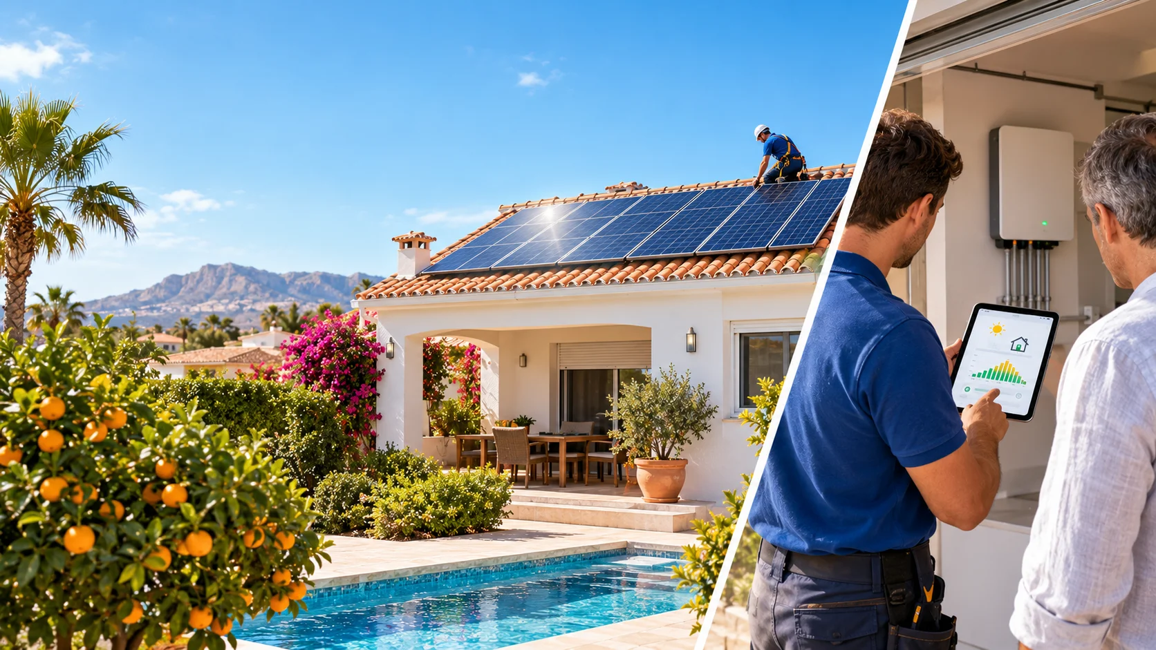 Turnkey solar installation in Costa Blanca villas: step by step