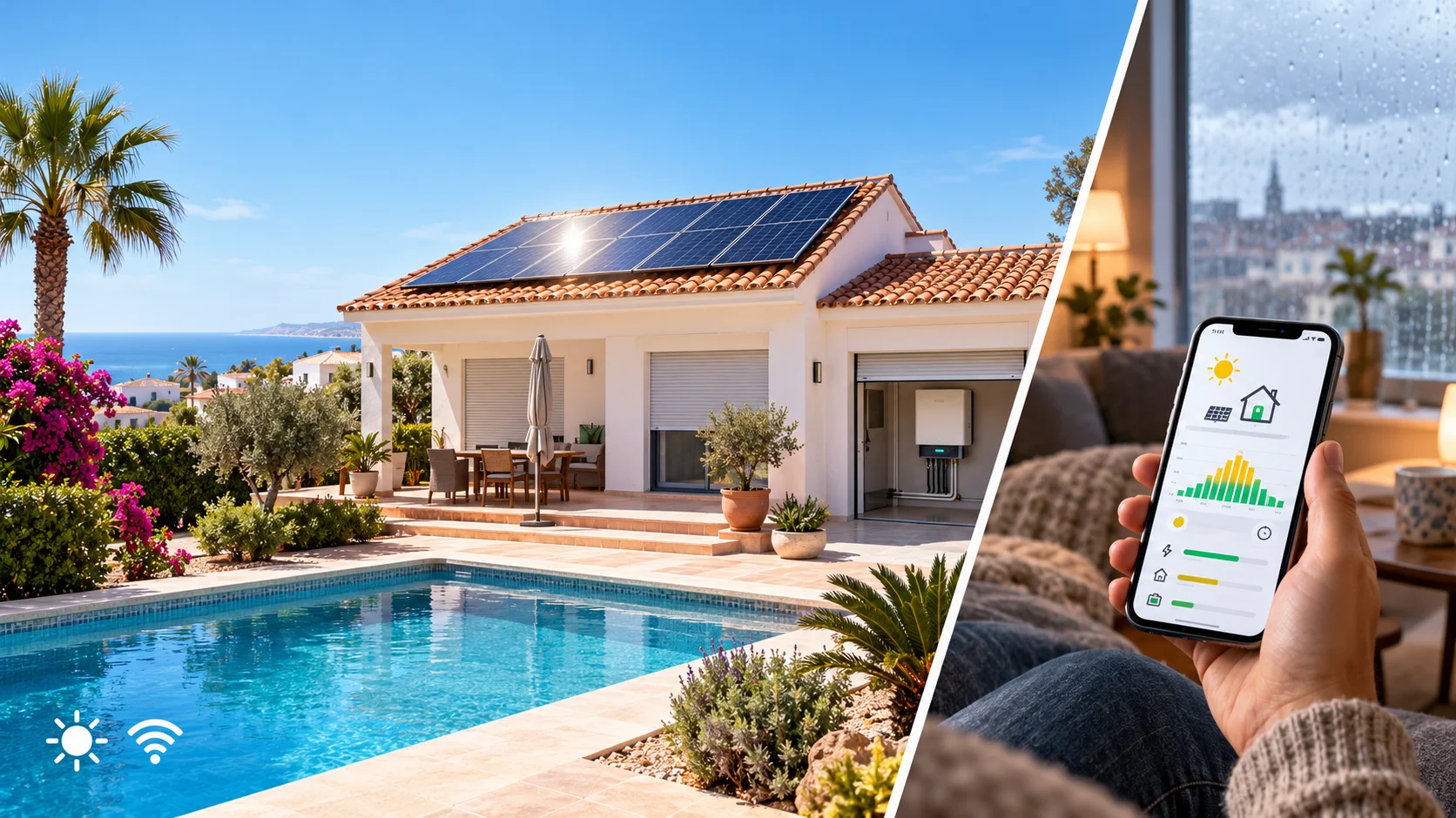Placas solares en segunda residencia: cómo sacarles partido